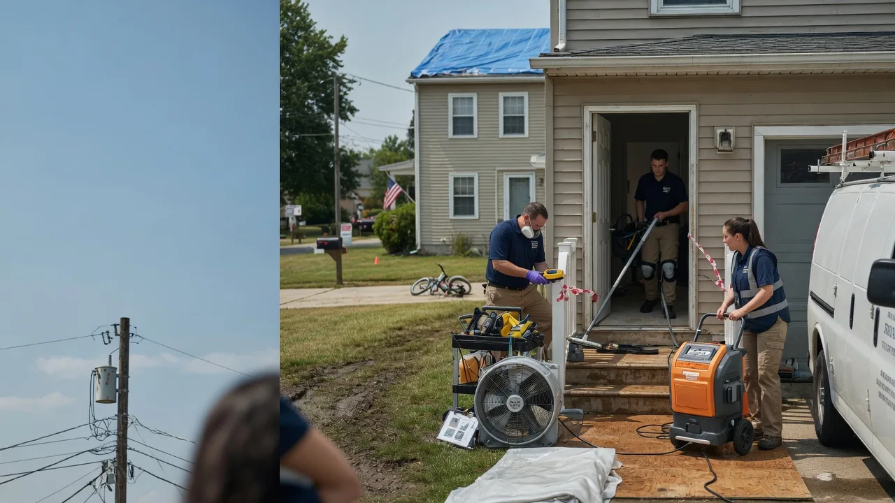 Water Damage Repair in Choudrant, LA near me